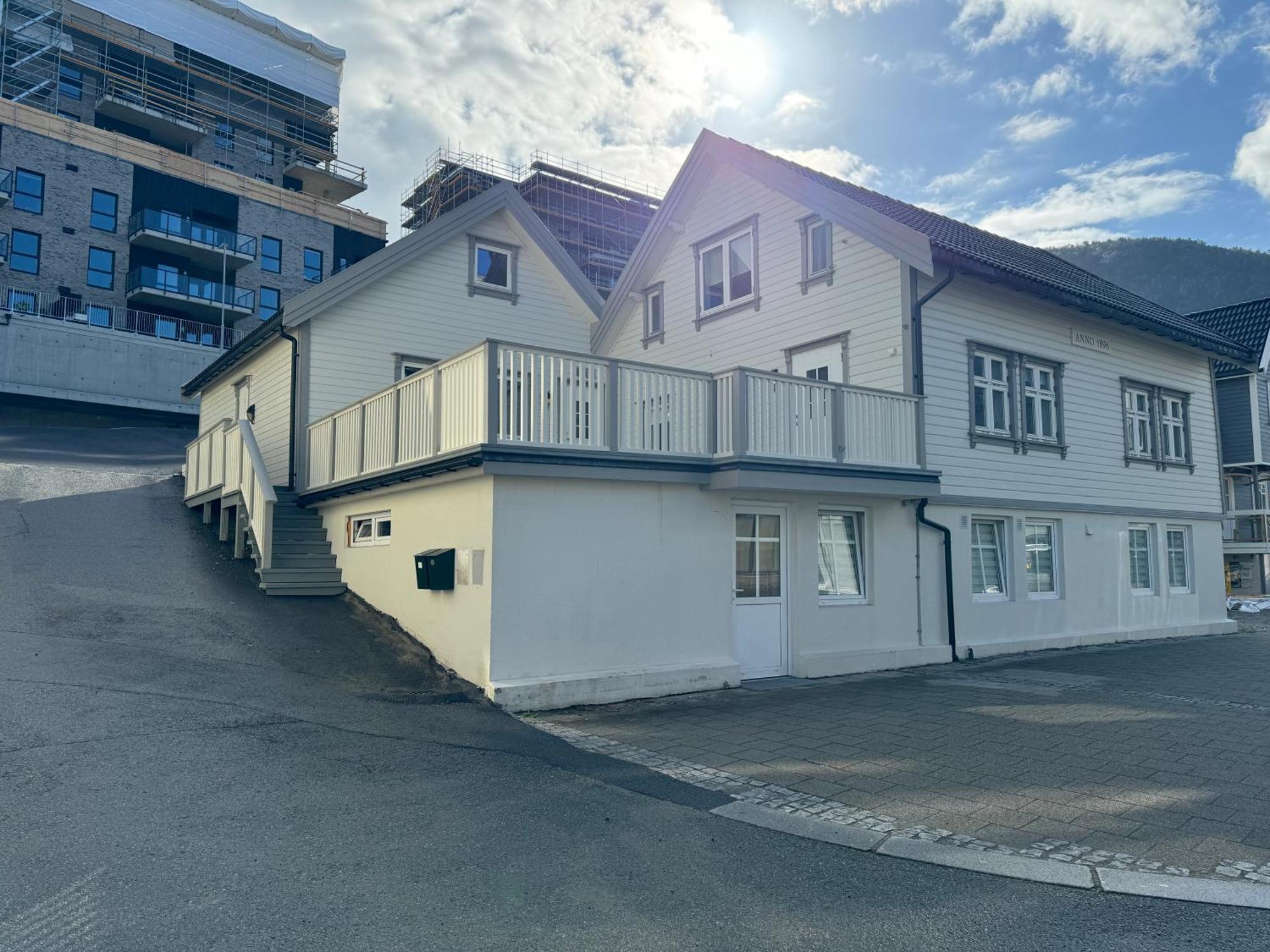 Ferienwohnung Charming House In The Harbour Of Jørpeland Exterior foto